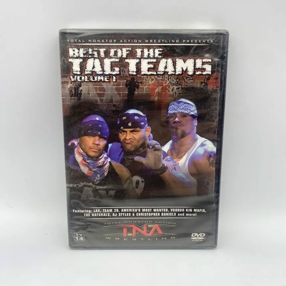 TNA Best of the Tag Teams Volume 1 DVD Wrestling Sealed New TNA Home Video NTSC